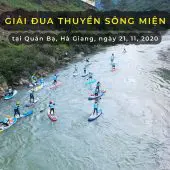 Giải đua thuyền Sông Miện ngày 21 tháng 11 năm 2020